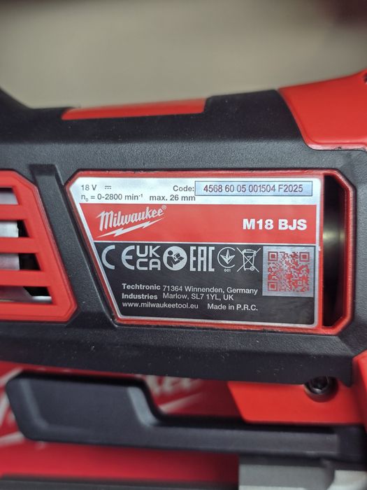 Акумулаторен прободен трион(зеге) MILWAUKEE  M18 BJS-0