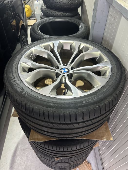 jante bmw x5 x6 f15 f16 originale 5x120 ca noi anvelope michelin 275 40 20 cu 315 35 20