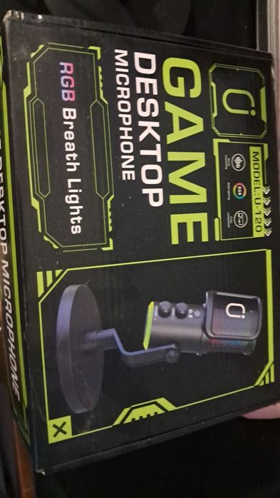 Микрофон для пк, с rgb подсветкой