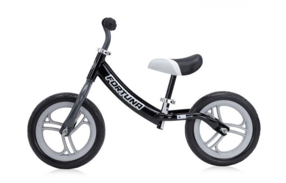 Колело за баланс Lorelli - Fortuna, Grey & Black