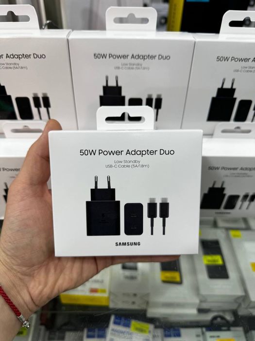 Новый Samsung 50w Power Adapter Duo