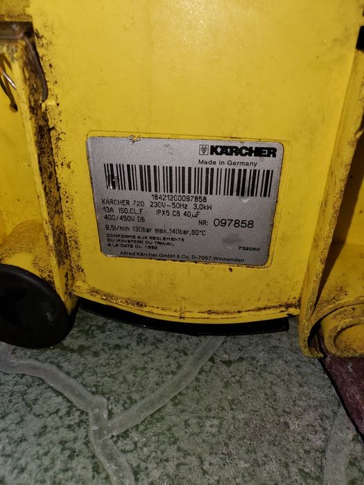 Karcher .720m din aluminiu complect