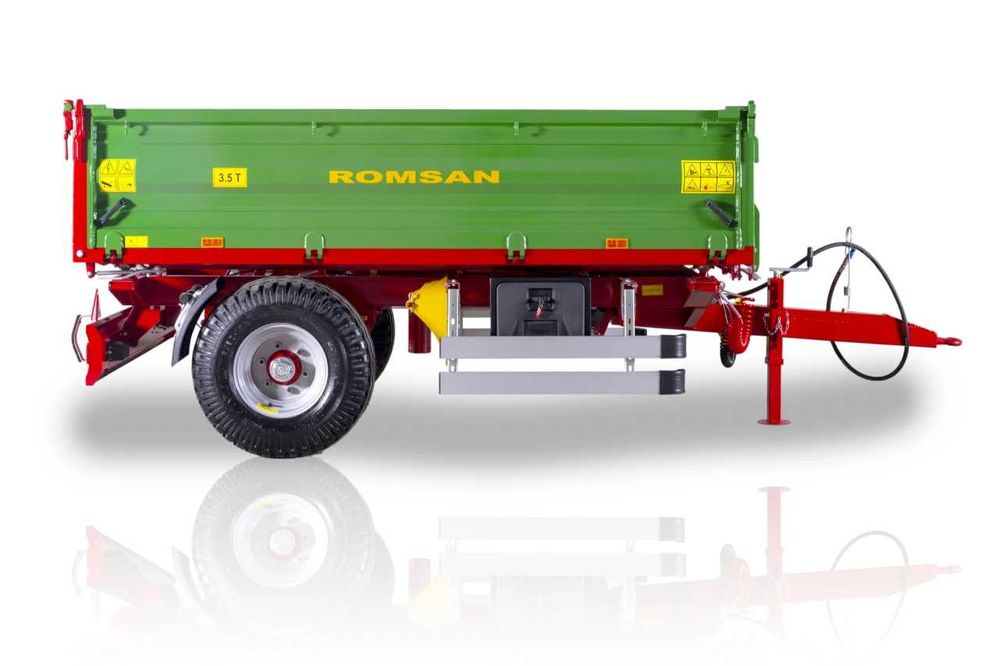 Remorca monoax 3.5 tone util - |Uniterra