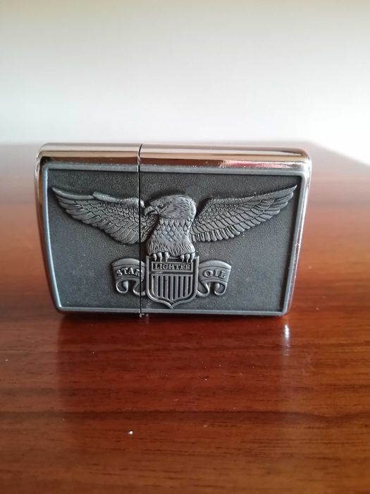 Bricheta gaz vintage STAR American Legend NOUA. Vulture - Argintiu