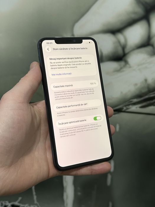 iPhone 11 Pro Max 256 GB-Baterie 100%