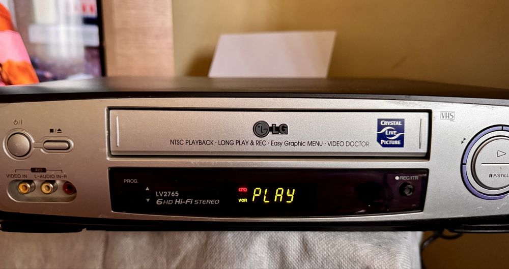 Videorecorder Hi-Fi stereo LG si Palladium