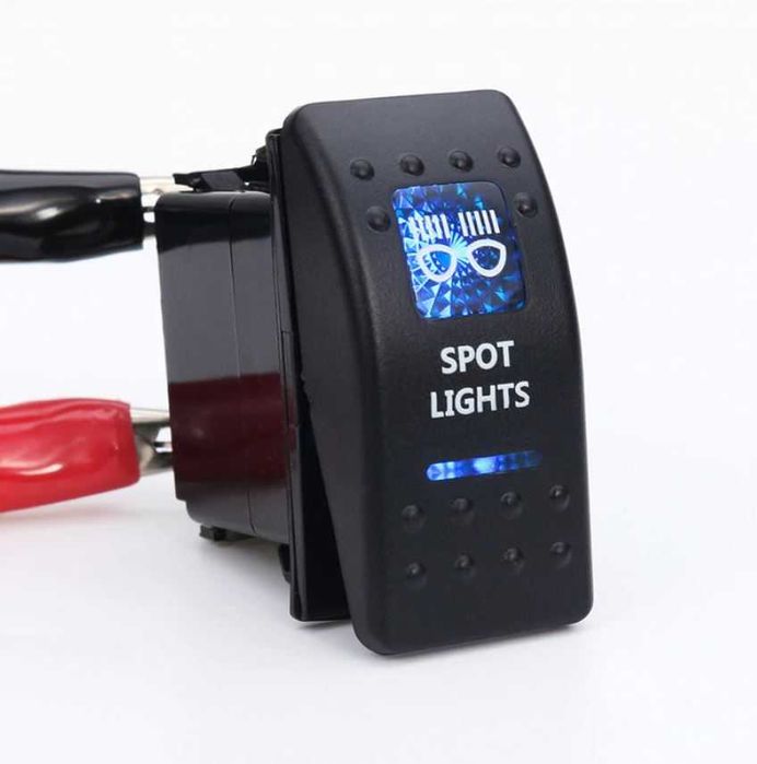 Buton Intrerupator Switch LED tip ARB - ATV - JEEP - Proiectoare LED