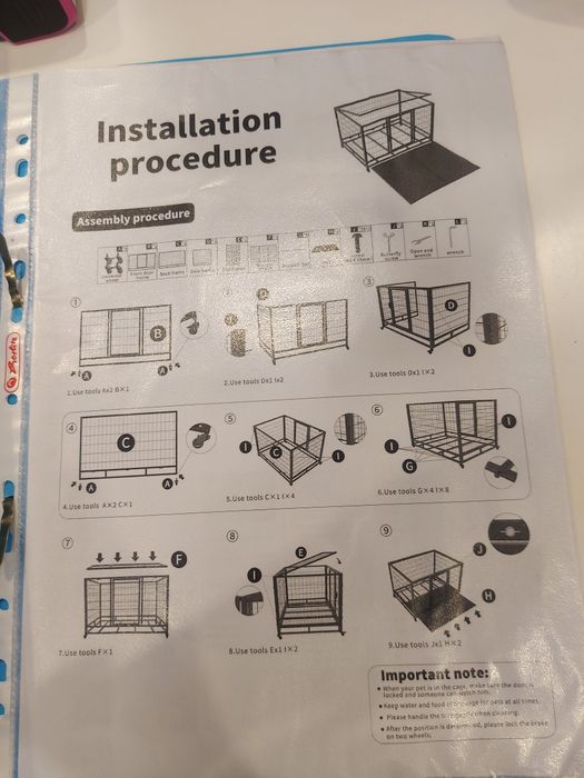 Cușcă animale pentru interior
