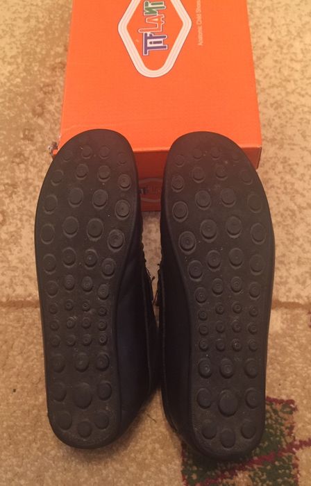 Мокасины кожаные (для сменки в школу)