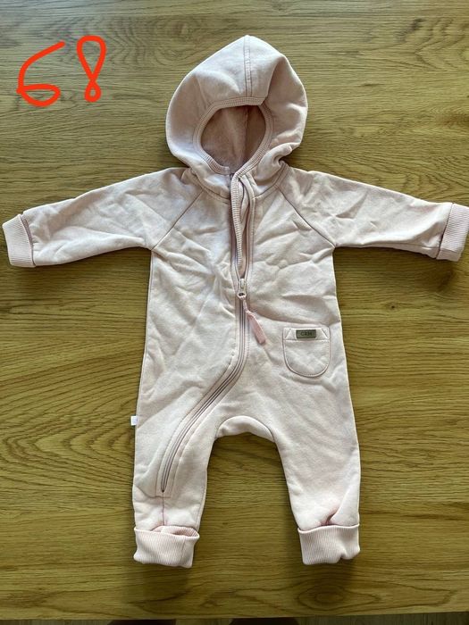 Лот топли бебешки дрехи 62-80 см - космонавт, ромпъри