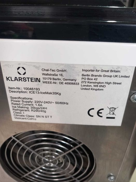 Aparat de facut cuburi de gheata