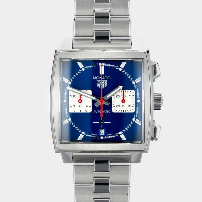 Tag Heuer Monaco Chronograph Blue dial CBL2111.BA0644