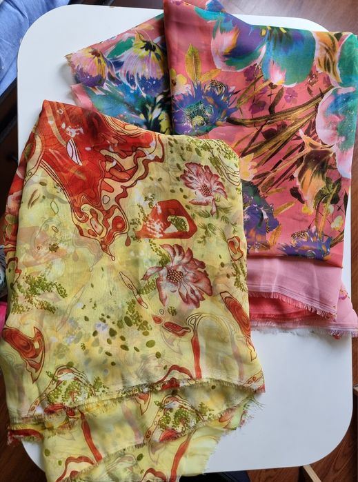 ткани  шифоновые