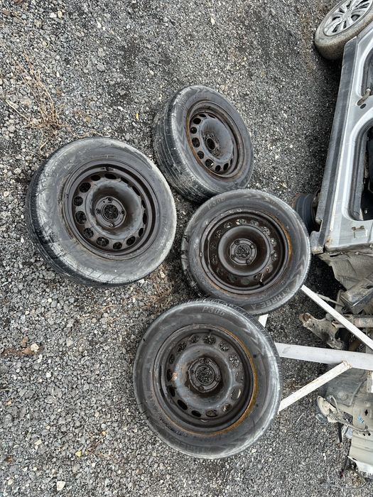 Jante tabla 4x108 R15 cu cauciucuri dot 2023