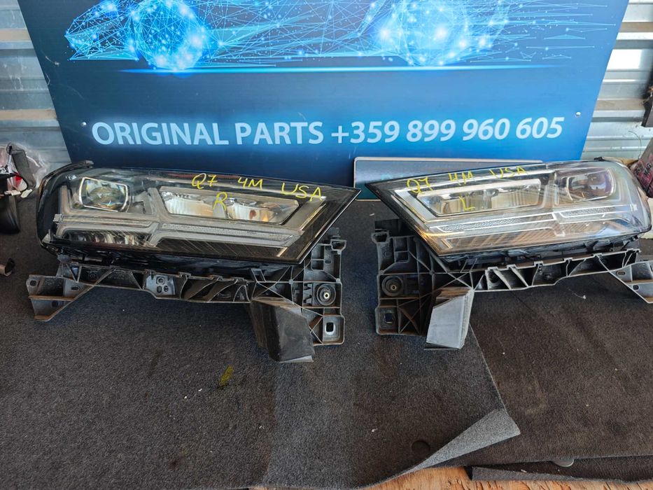 Фар Фарове Audi Q7 Sq7 4M 2018 американски държачи запалки модули