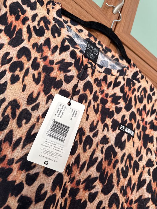 Тениска в животински принт P.E Nation