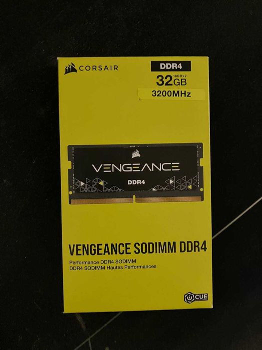 Corsair Vengeance - 32GB Kit (2x16GB) DDR4 3200MHz SODIMM