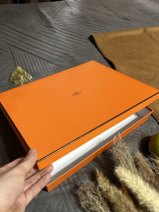 Палантин Hermès Paris оригинал (верблюжья шерсть)