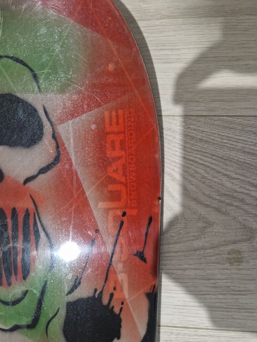 Placa snowboard.