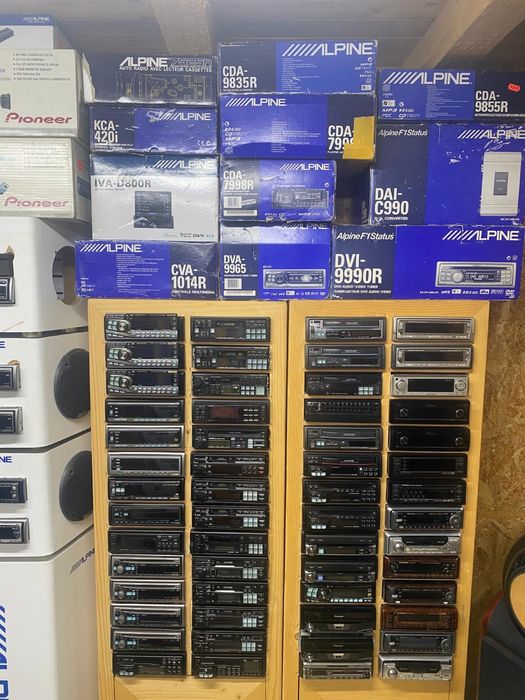 Cd player auto/Caset/Minidisc/Boxe/Amplif Old school Colectie