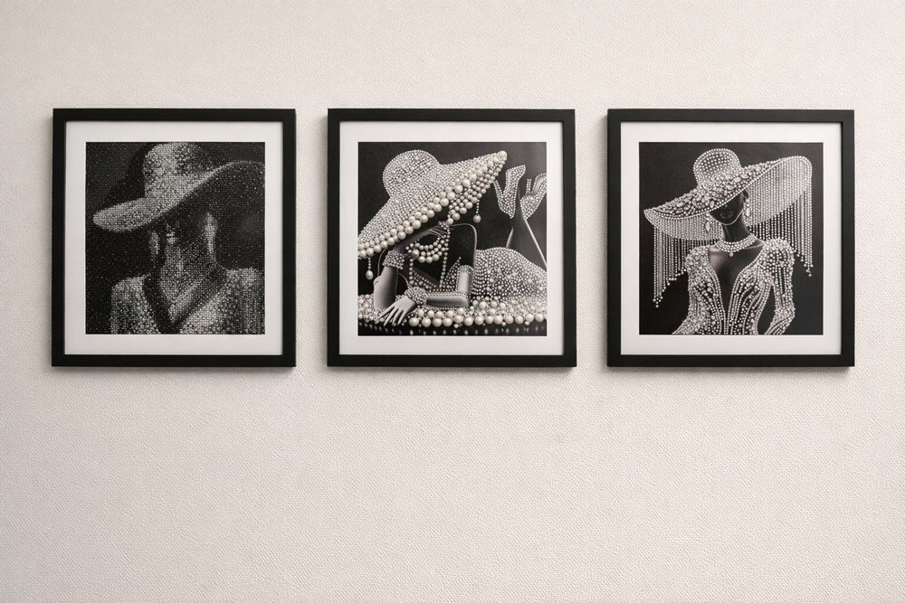 4  Диамантени гоблена с рамка