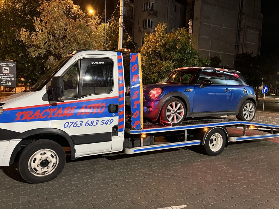 Tractari auto moto dube utilaje Platforma Rampa Transport A0 A1 A2 A3