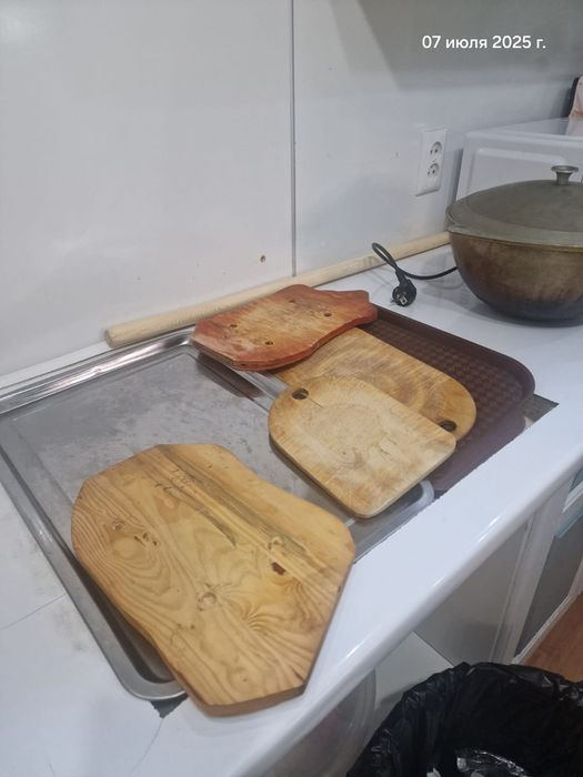 Продам деревянные разделочные доски б/у для кафе и дома