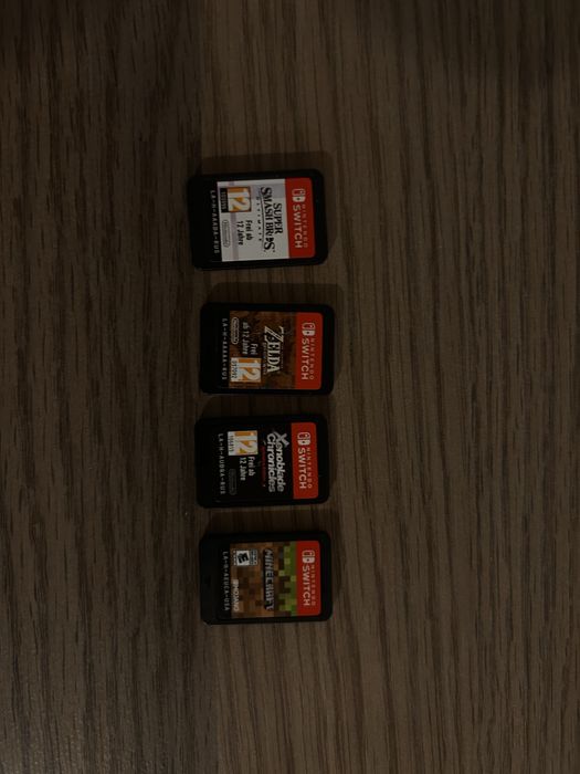 Картриджи Nintendo switch