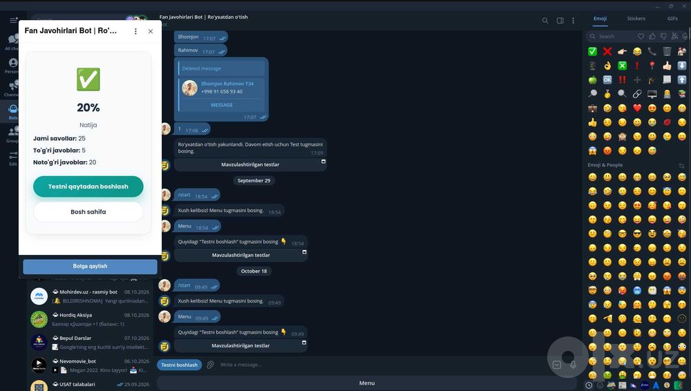 Python Developer | Building Websites and Telegram Bots with Python