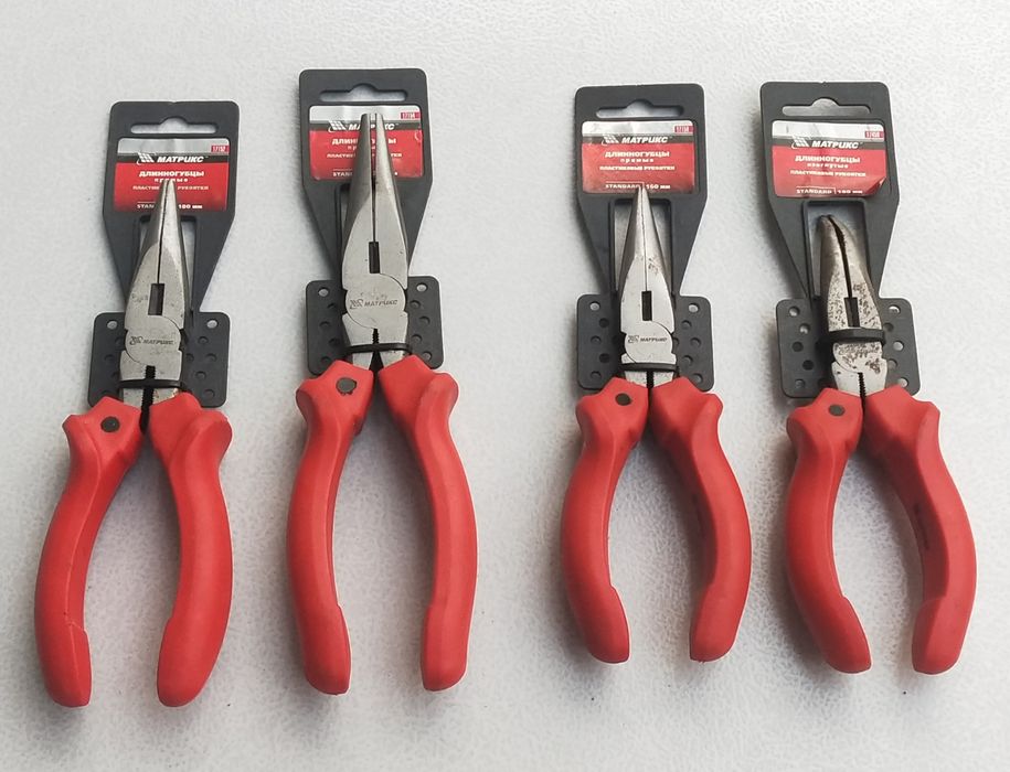Длинногубцы. Инструмент. Matrix. Плоскогубцы. Круглогубцы.
