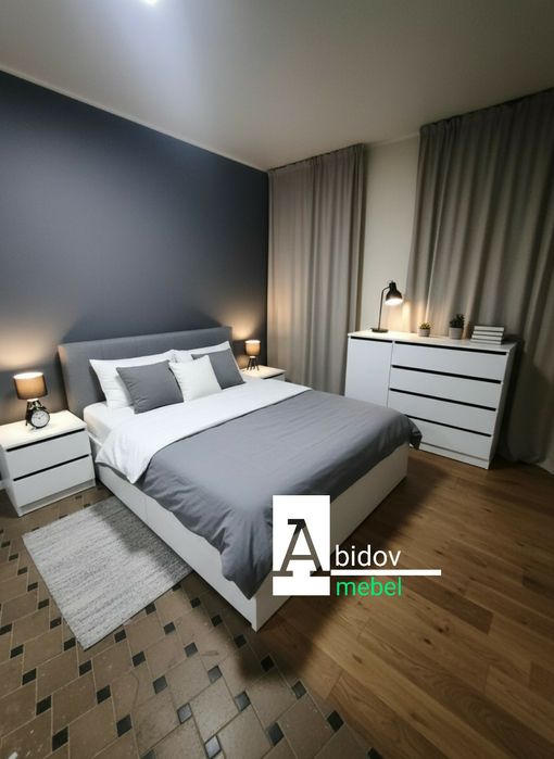 Современный комод с качественным механизмом с доводчиком