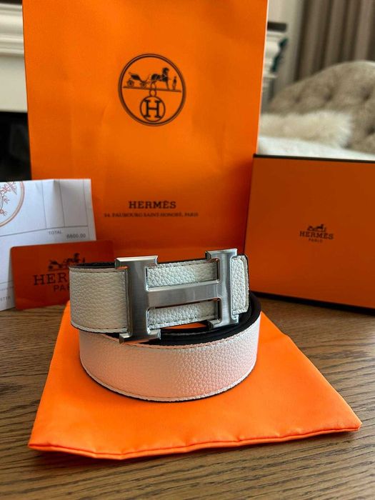 Curea Hermès Paris unisex, nouă, reversibilă, set complet