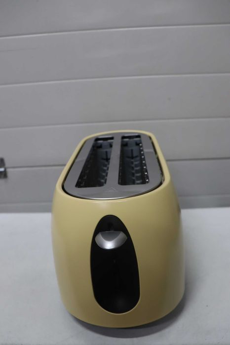 Тостер Cecotec ClassicToast Digital 15000 Yellow Extra Double, 1500 W, Капацитет за 4 филийки хляб, 2 екстра широки дълги отделения, LED светлина