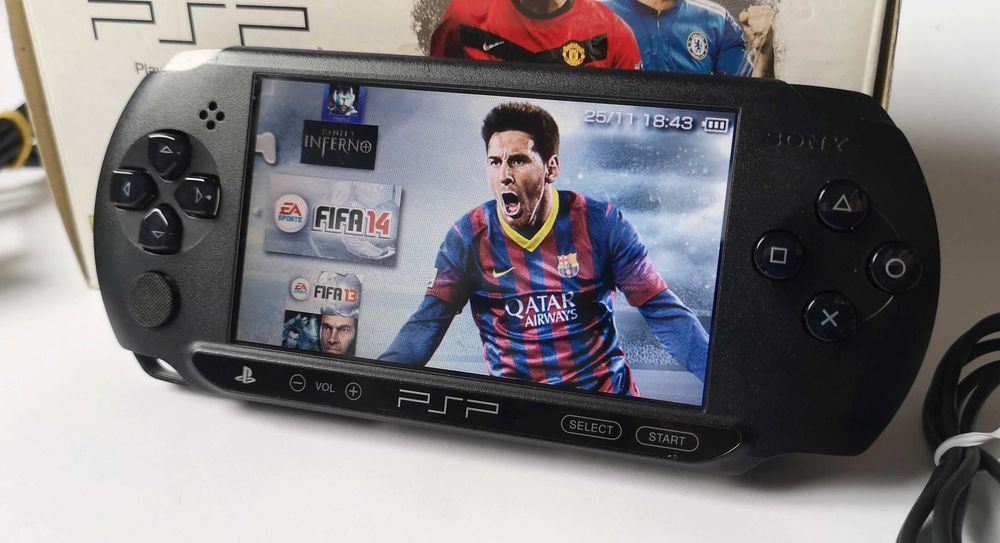 PSP E1004 Sonic Minecraft Crash PlayStation Portable ПСП с много игри