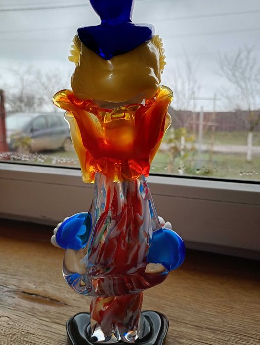 Klown din sticla de murano