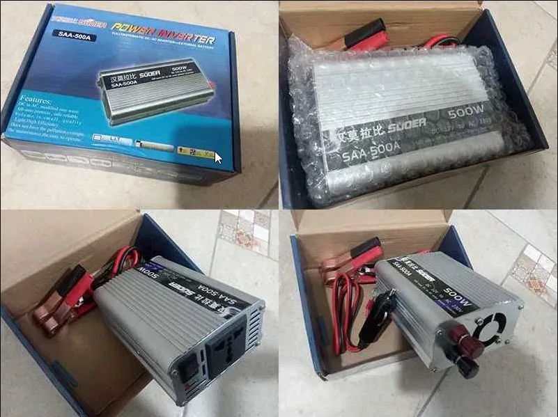 для ноутбука ИНВЕРТОР, преобразователь напряжения в автомобиль