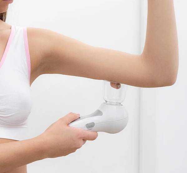 Aparat anticelulitic masaj prin vacuum cu 2 capete reincarcabil USB