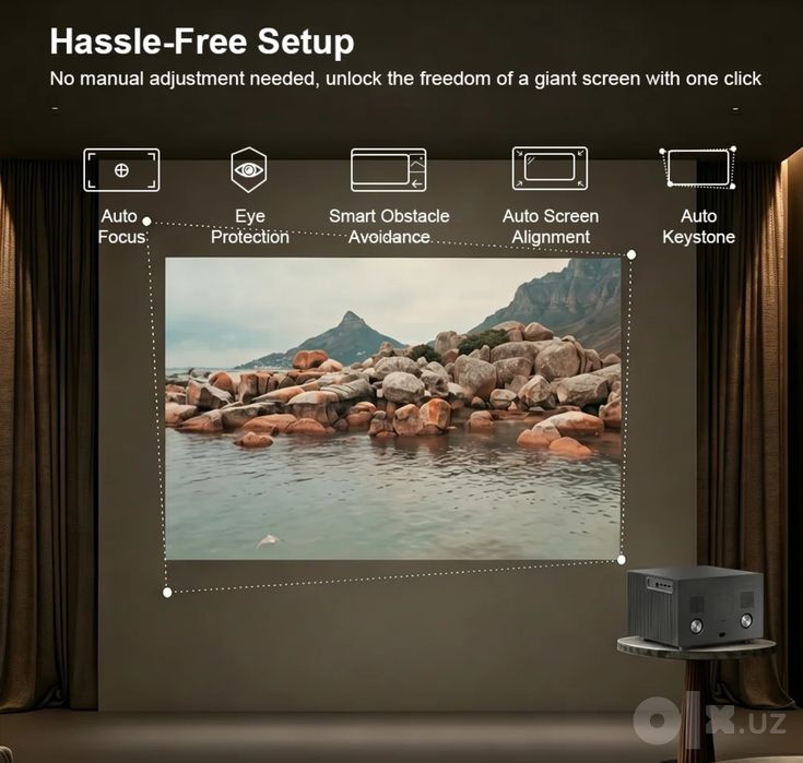 Everycom 4K Cinelux 3000ansi lumens 2/32gb