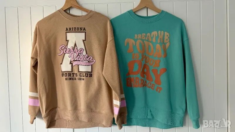 Две топли блузи H & M, размер 11-12 г.