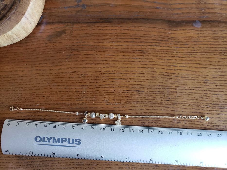 Златна гривна с талисмани Assos/Altinbas 14к., 6,28г