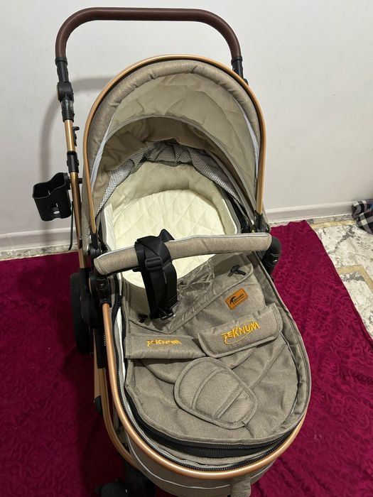 Детский коляска. Барлық жабдықтары бар