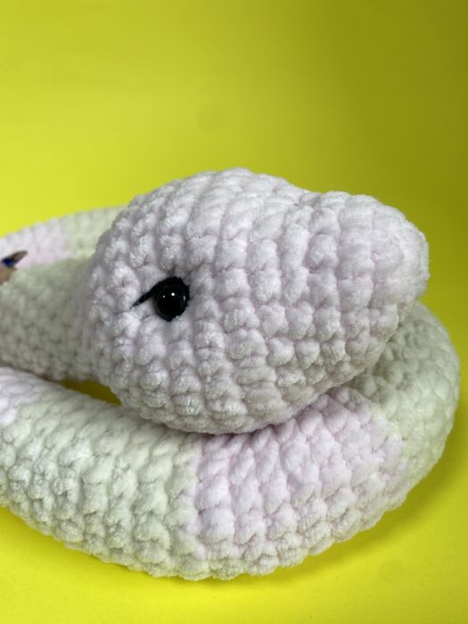 Вязаная змейка!