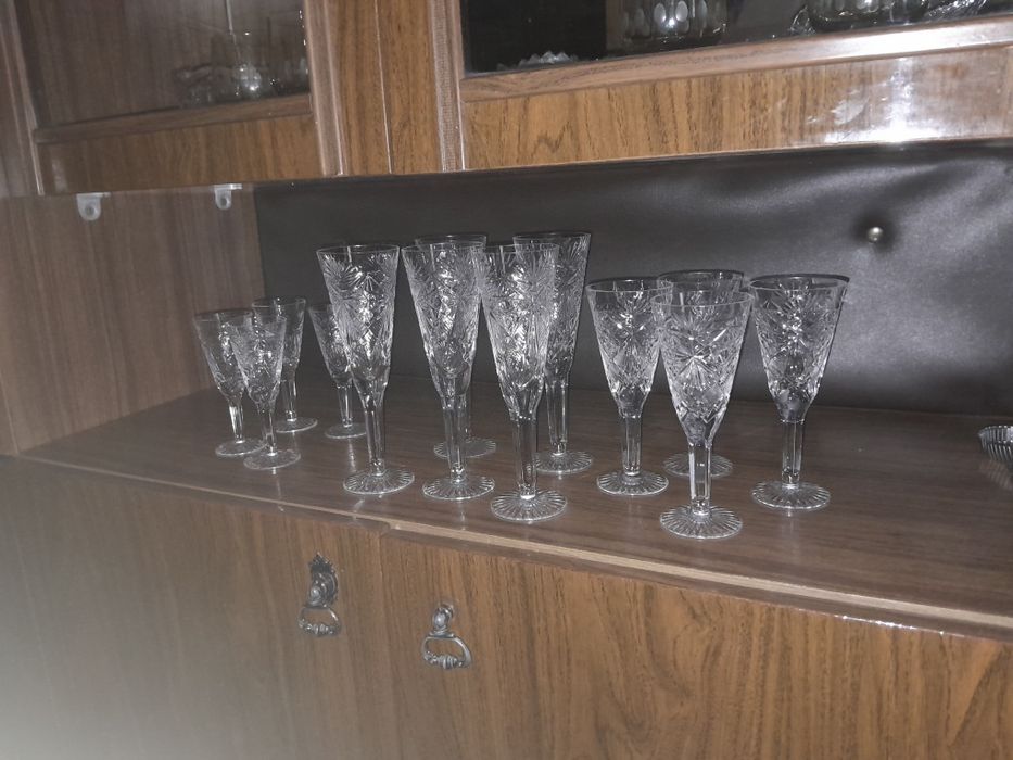 Продам фужеры хрустальные