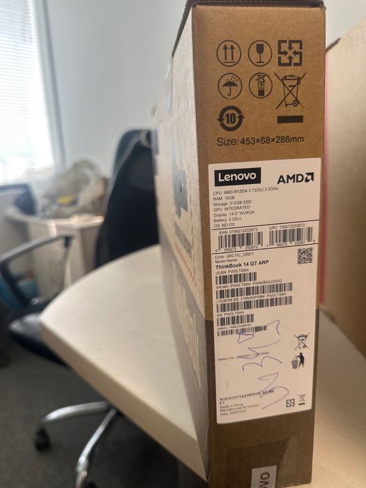 Thinkbook 14 G7 ARP  ryzen 3 - 500euro
