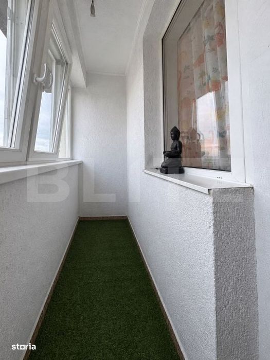 Apartament decomandat, 2 camere, 58mp, balcon, renovat, zona Teilor