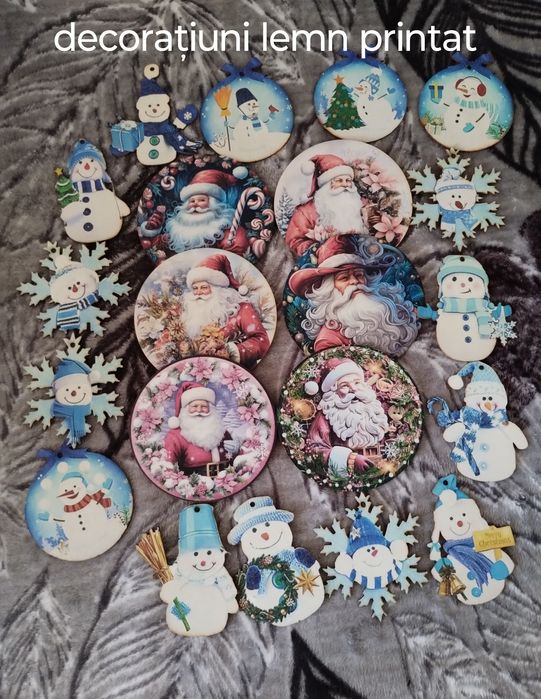 Panglica și decorațiuni Crăciun