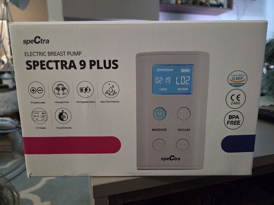 Pompa electrica de muls spectra 9 plus