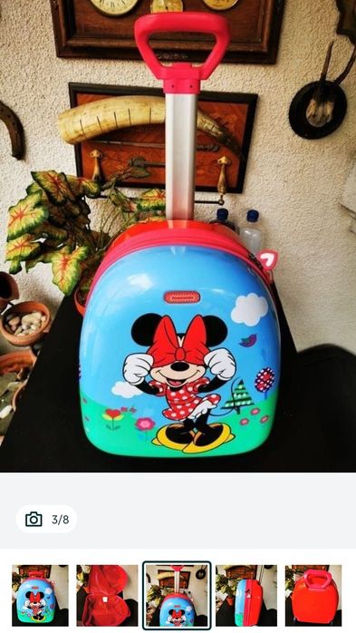 Vand troller mic Samsonite editie limitata Disney stare buna