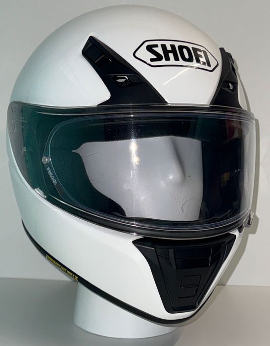 Каска за мотор SHOEI RYD White размер L в много добро състояние.