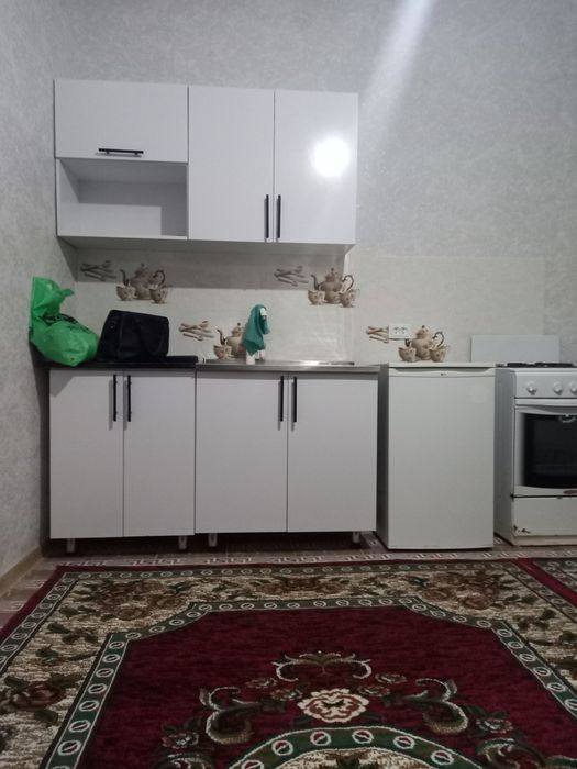 Корзинканын алдындагы домда барлык колайлыкларга ийе  1 ханалы квартир